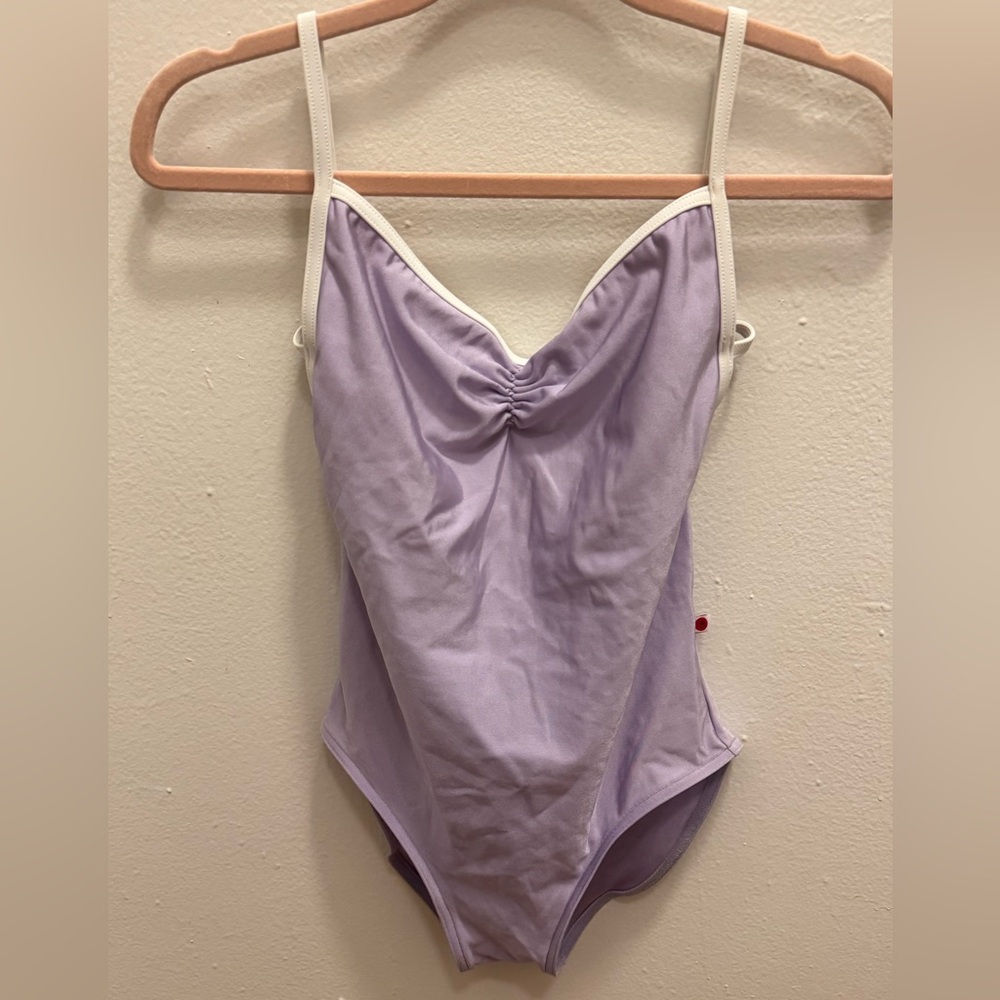 Yumiko Tamara in Lavender and White
